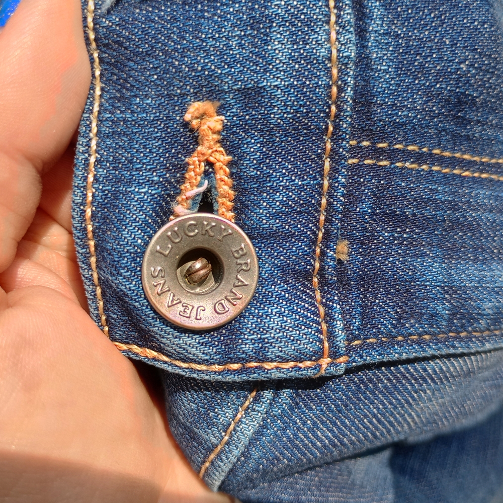 Lucky Brand Straight Leg Jeans in Classic Blue - Picture 6 of 10